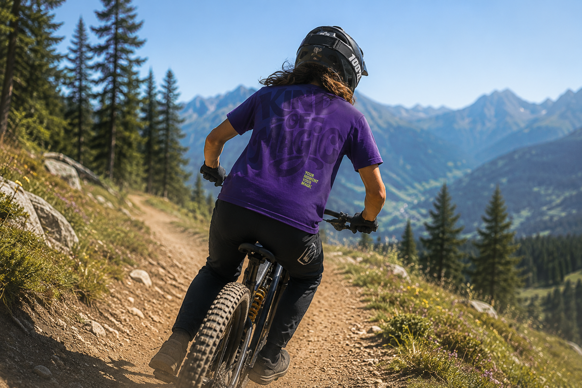 MTB Sport- und Enduroshirt, Modell Crazy Ride, Unisex