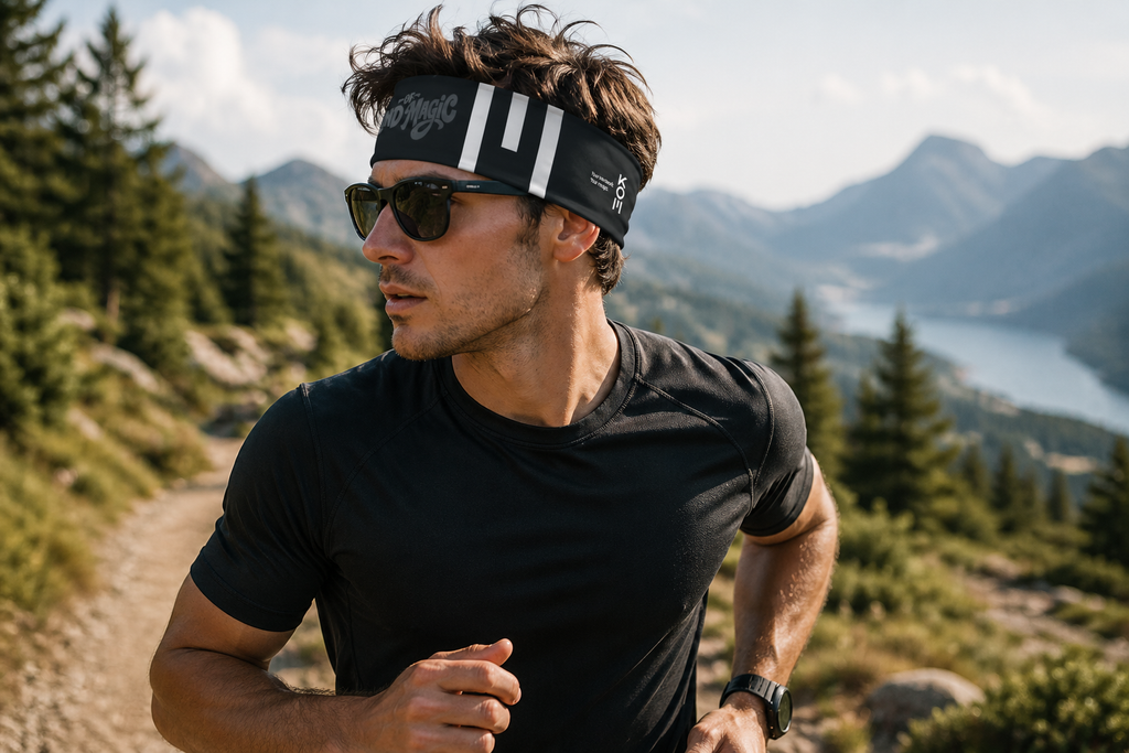 KOM Active Stirnband "Magic One", Unisex, kostenloser Versand