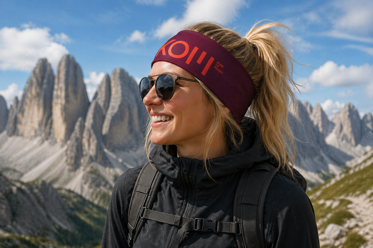 KOM Active Stirnband "Lunaris" Unisex, kostenloser Versand